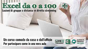 Corsi di Excel online