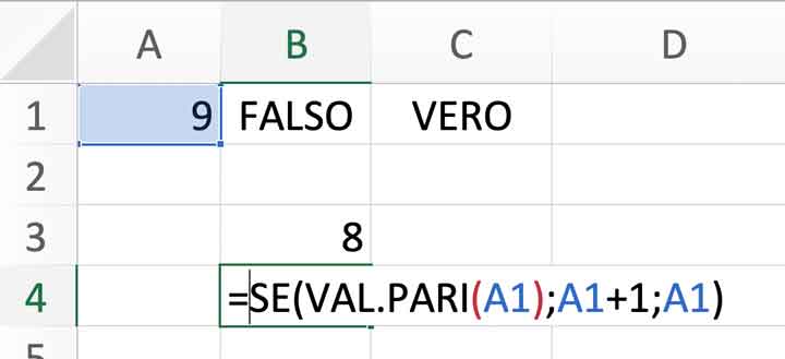 Arrotonda un numero pari al numero dispari superiore