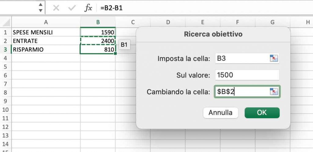 Proposizione di un problema semplice