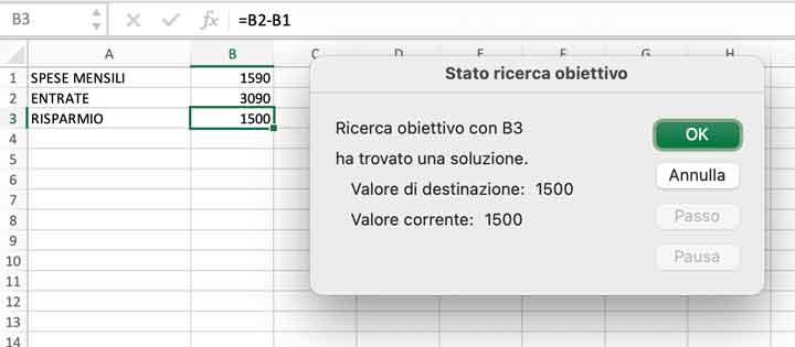 Risoluzione di un problema semplice con variabile unica